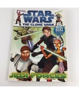 Star Wars The Clone Wars Coloring Book Stickers Jedi Force Tear Share Pa... - £13.35 GBP