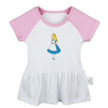 Alice-gentlewoman Newborn Baby Girls Dress Toddler Infant 100% Cotton Clothes - £10.48 GBP