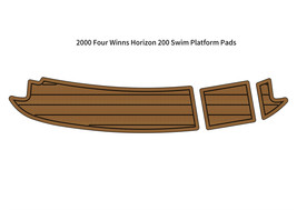 2000 Four Winns Horizon 200 Swim Platform Boat EVA Faux Foam Teak Deck Floor Pad - £225.31 GBP