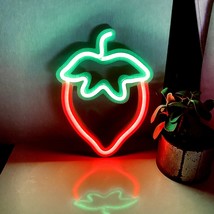 Strawberry Neon Led Modeling Lamp Party Decoration Ambience Light - £17.22 GBP