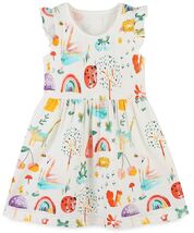 Toddler Girl Dress Sundress Short Sleeve Dinosaur Pink Size 5T - $265.95 MXN Toddler Girl Dress Sundress Short Sleeve Dinosaur Pink Size 5T - $265.95 MXN