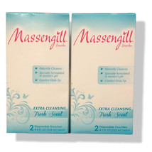 Massengill Douche Extra Cleansing FRESH SCENT 2 Boxes 4 Count Total - $48.39