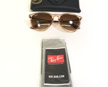 Ray-Ban Sunglasses RB4171 ERIKA 6514/13 Clear Brown Round Frames brown L... - $99.02