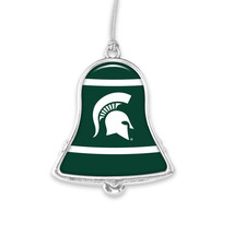 61947 Michigan State Spartans MSU Bell Christmas Ornament with Stripes - £14.23 GBP