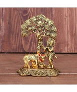 Lord Krishna Playing Flute Statue Welcome India Ornament Office Home Dec... - £33.91 GBP