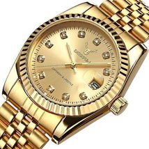 &quot;DEERFUN&quot; HOMBRE Reloj de concha con diamantes - £21.20 GBP
