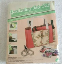 New Adorable Gardening Tote Kit Sew Iron Cut Out Pattern-Great DIY Proje... - $11.99