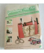 New Adorable Gardening Tote Kit Sew Iron Cut Out Pattern-Great DIY Proje... - $228.28 MXN
