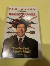 Jungle 2 Jungle (VHS, 1997) Clamshell Tim Allen Walt Disney Vintage - £2.33 GBP