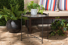 Casilda Black Finished Metal Plant Stand - $892.86 MXN