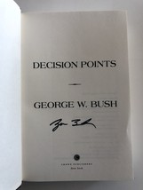 Decision Points George W. Bush signed book - £234.55 GBP