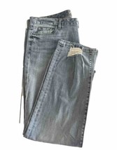 KUT from the Kloth Christine Jeans Straight Leg Stretch Denim Sz 18 Dist... - £23.36 GBP