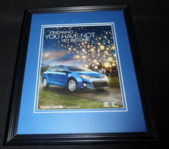 2015 Toyota Corolla Framed 11x14 ORIGINAL Advertisement B - £27.68 GBP