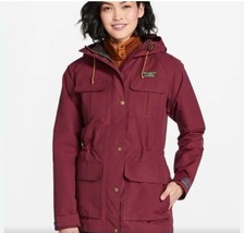L.L. Bean Mountain Classic Water-Resistant Jacket Utility Pocket Outdoor... - $83.16