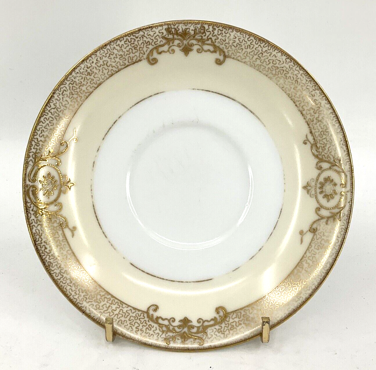 Noritake China Cheramy Individual 5 1/2&quot; Saucer ONLY Plate Yelllow Gold - $3.95