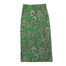 NWT Farm Rio Saia Midi in Verde Green Palm Banana Coconut Column Skirt P XS - £56.90 GBP
