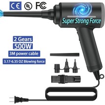 500W Electric Air Duster &amp; Air Pump 2-in-1: Compressed Air Solution for Computer - £33.41 GBP+