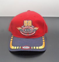 NWOT NHRA Vintage 50th Anniversary Hat 50th Anniversary Of Racing Gift - $18.46