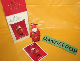 Hallmark Kris Kringle 2003 Keepsake Christmas Holiday Santa Claus Ornament - £15.81 GBP