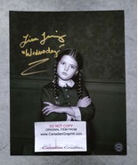 Lisa Loring Hand Signed Autograph 8x10 Photo COA The Addams Family - $1,140.41 MXN
