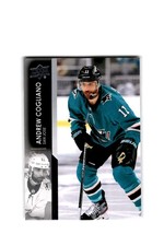 2021-22 UD Extended Series Base #623 Andrew Cogliano San Jose Sharks - $1.29