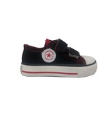 Canvas Sneakers Chuck Casual Shoes Black Red for Kids School Shoes US 12... - $253.79 MXN