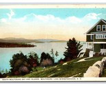 Bay View Lake Winnepesaukee Wolfboro New Hampshire NH UNP WB Postcard H20 - $4.04