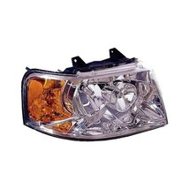 Headlight For 2003-2006 Ford Expedition Passenger Side Chrome Housing Clear Lens - £90.47 GBP