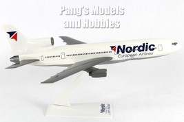 Lockheed L-1011 TriStar Nordic European Airlines 1/250 Scale Model Airplane - £25.68 GBP