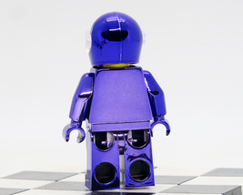 Custom minifigure spaceman astronaut Metallic Purple  space series GO1146 image 6