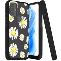 Strong Hybrid Magnet Mount Friendly Case Chamomile Flowers For Moto G Play 2023 - £6.85 GBP