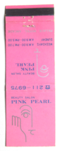 Pink Pearl Beauty Salon - Tokyo, Japan 20 Strike Matchbook Cover Matchcover - £1.59 GBP