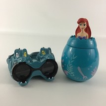 Disney On Ice Princess Little Mermaid Ariel Cup Flotsam Jetsam Eel Binoc... - $726.53 MXN