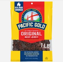 Pacific Beef Jerky 16 Oz Bag Original or Hot And Spicy Flavor - Free Shi... - £23.45 GBP