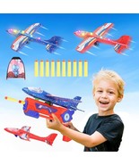 4-Pack LED Airplane Launcher Toy - 2 Flight Modes, Foam Glider Planes fo... - £11.68 GBP