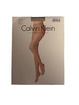 Calvin Klein Infinite Sheer Control Top Pantyhose Sz C~ Color Buff - $8.62