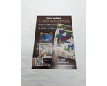 Thunder Works Games Learn And Play Cartographers Flyer Sheet 5&quot; X 7&quot; - £19.43 GBP