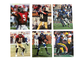 NCAA College Football Autograph Lot 90s Various Players Teams 8x11&quot; - $14.00