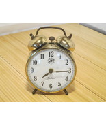 Vintage LUX Robertshaw Gabriel Alarm Clock Gold Tone Color for Parts or ... - £11.17 GBP