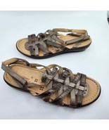 Naturalizer N5 Comfort Women&#39;s Sandals  Comfort Casual Flats Leather Bro... - £23.59 GBP