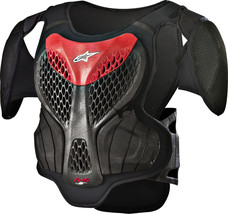 Alpinestars A-5 Black Red Youth Kids Chest Roost Protector Offroad Motocross MX - £131.88 GBP