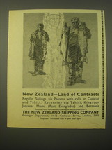 1966 The New Zealand Shipping Company Ad - Land of Contrasts - £14.48 GBP