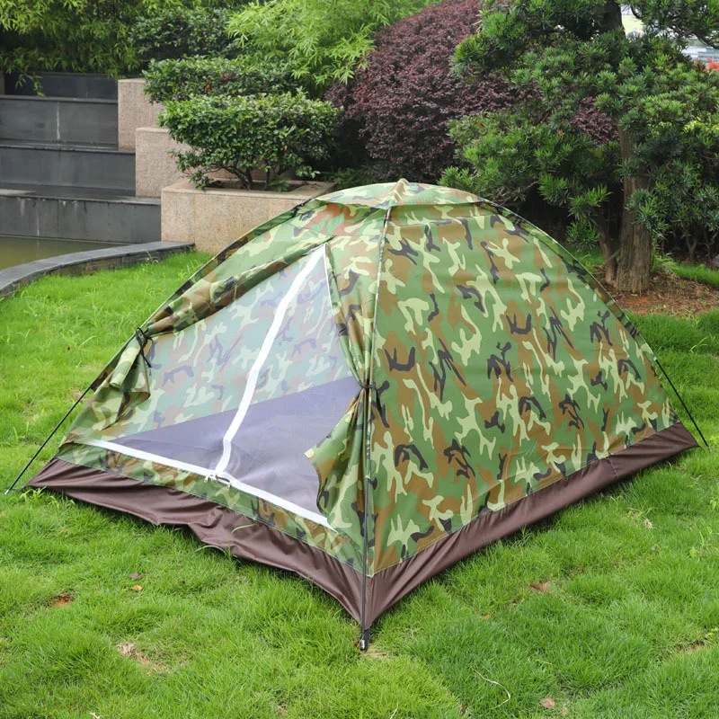 2 Person Automatic Tent Camping Tent Easy Instant Setup Protable Backpacking - £44.24 GBP