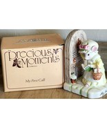 Vintage Avon Precious Moments My First Call Mouse Porcelain Figurine &amp; Box - €10,12 EUR
