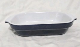 Emile Henry France 9609 Small Baking Casserole Dish Cobalt Blue 799 Ston... - $28.70