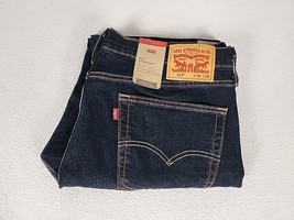 Levi&#39;s 514 Regular Fit Zip Fly Straight Leg Denim Jeans 36X30 Men&#39;s Dark... - $36.99