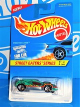 Hot Wheels 1996 Street Eaters Series #412 Speed Machine Green w/ 5SPs - £1.98 GBP