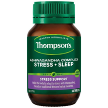 Thompsons Ashwagandha Complex Stress + Sleep 60 Tablets - £75.66 GBP