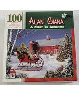 *N) A Night to Remember Christmas Alan Giana Holiday 100 Piece Jigsaw Pu... - £6.32 GBP