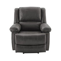 Adjustable 8 Massage Function Power Lift Chair with Heating System in Gray Cloth - £966.03 GBP